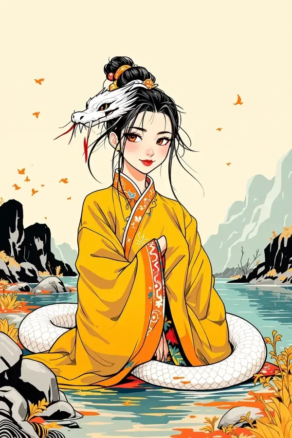 白蛇前传 漫画封面 白蛇前传 封面